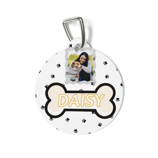 Personalized Double-Sided Pet Tag - ID Tag with Name & Phone